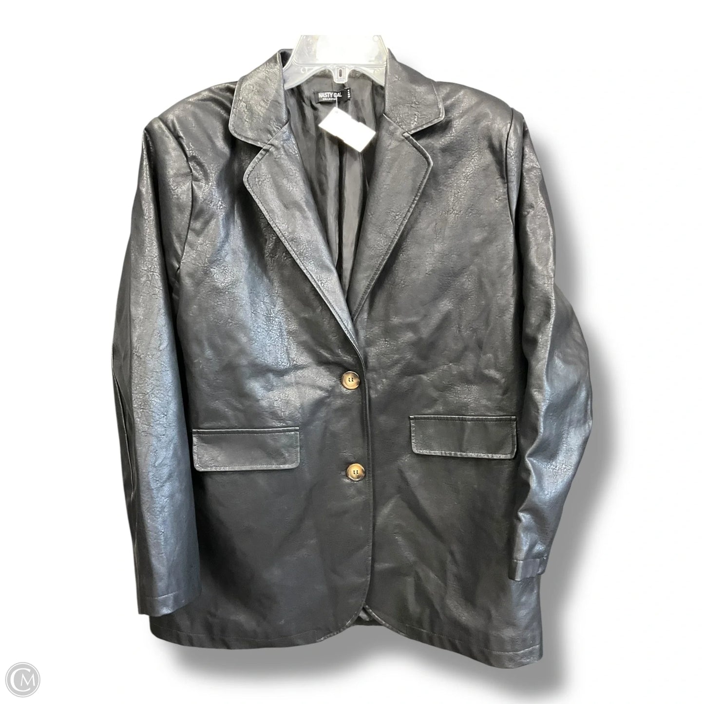 Jacket Leather By Nasty Gal In Black, Size: 0