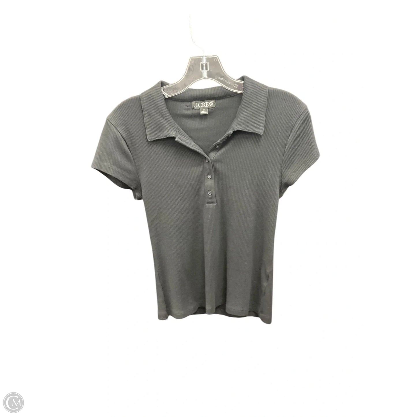 Top Short Sleeve By J. Crew In Black, Size: M