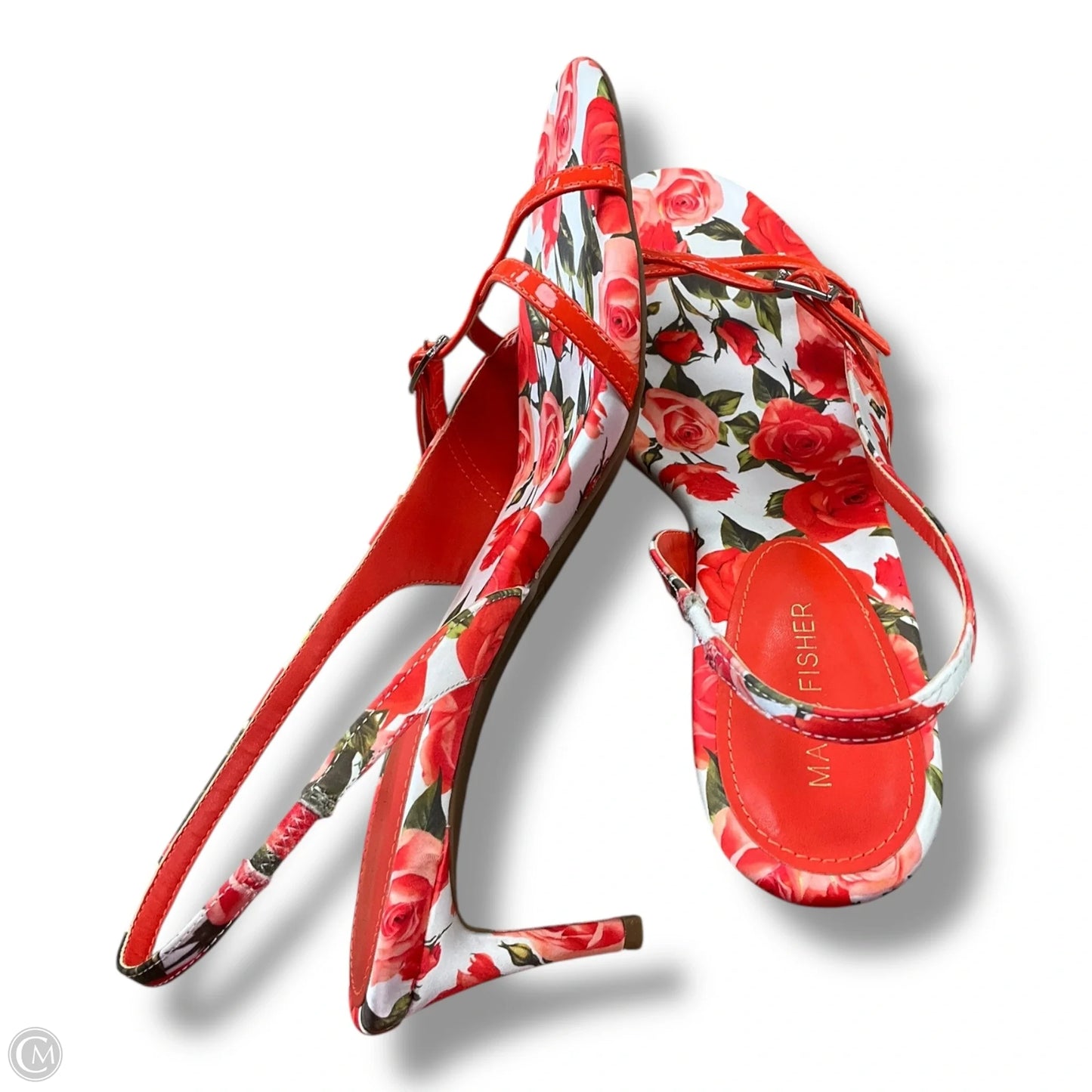 Shoes Heels Stiletto By Marc Fisher In Floral Print, Size: 10