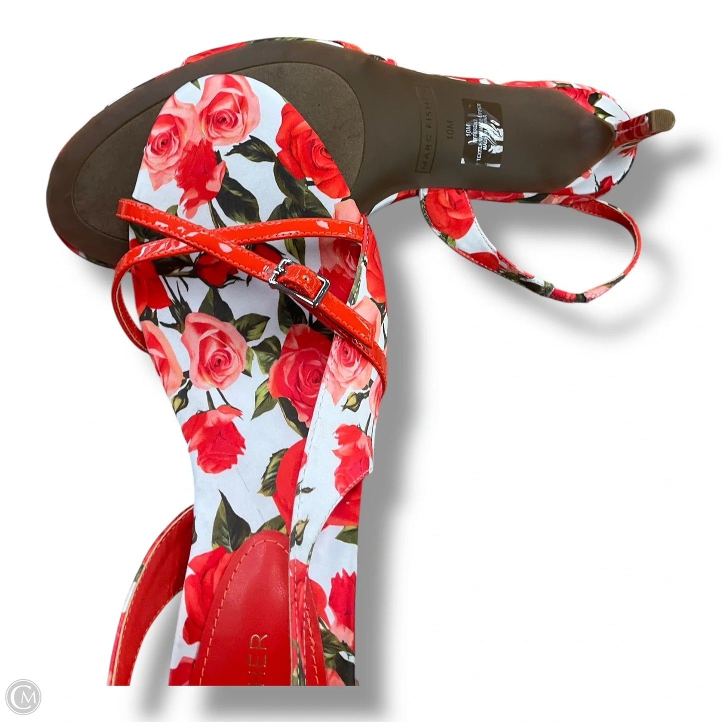 Shoes Heels Stiletto By Marc Fisher In Floral Print, Size: 10