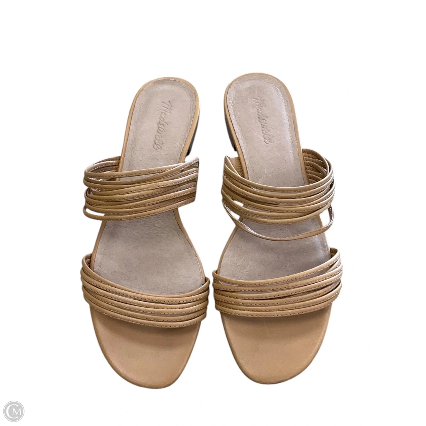 Sandals Flats By Madewell In Bronze, Size: 10