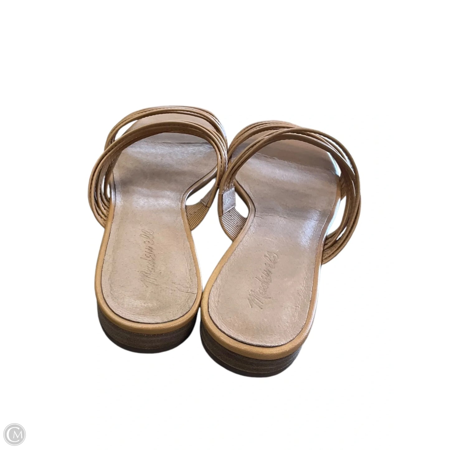 Sandals Flats By Madewell In Bronze, Size: 10
