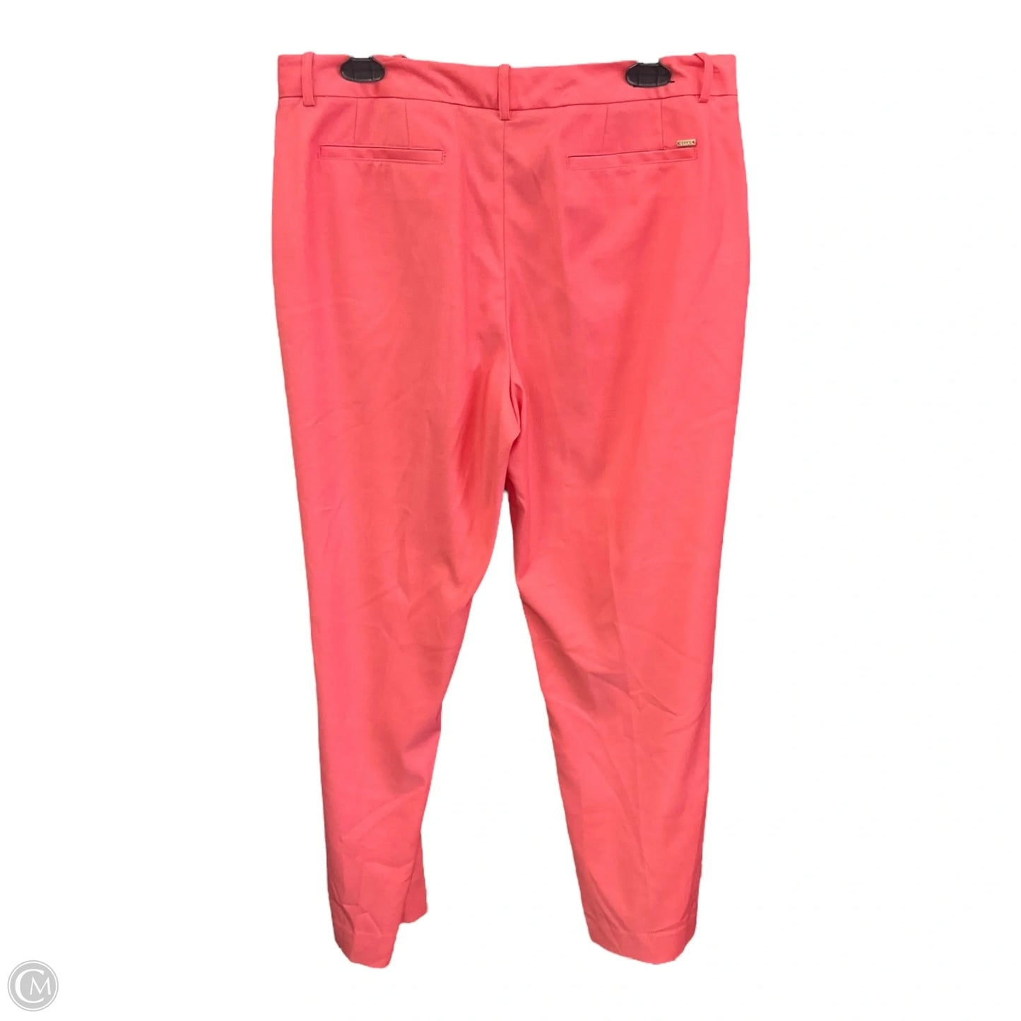 Pants Cropped By Dkny In Coral, Size: 10