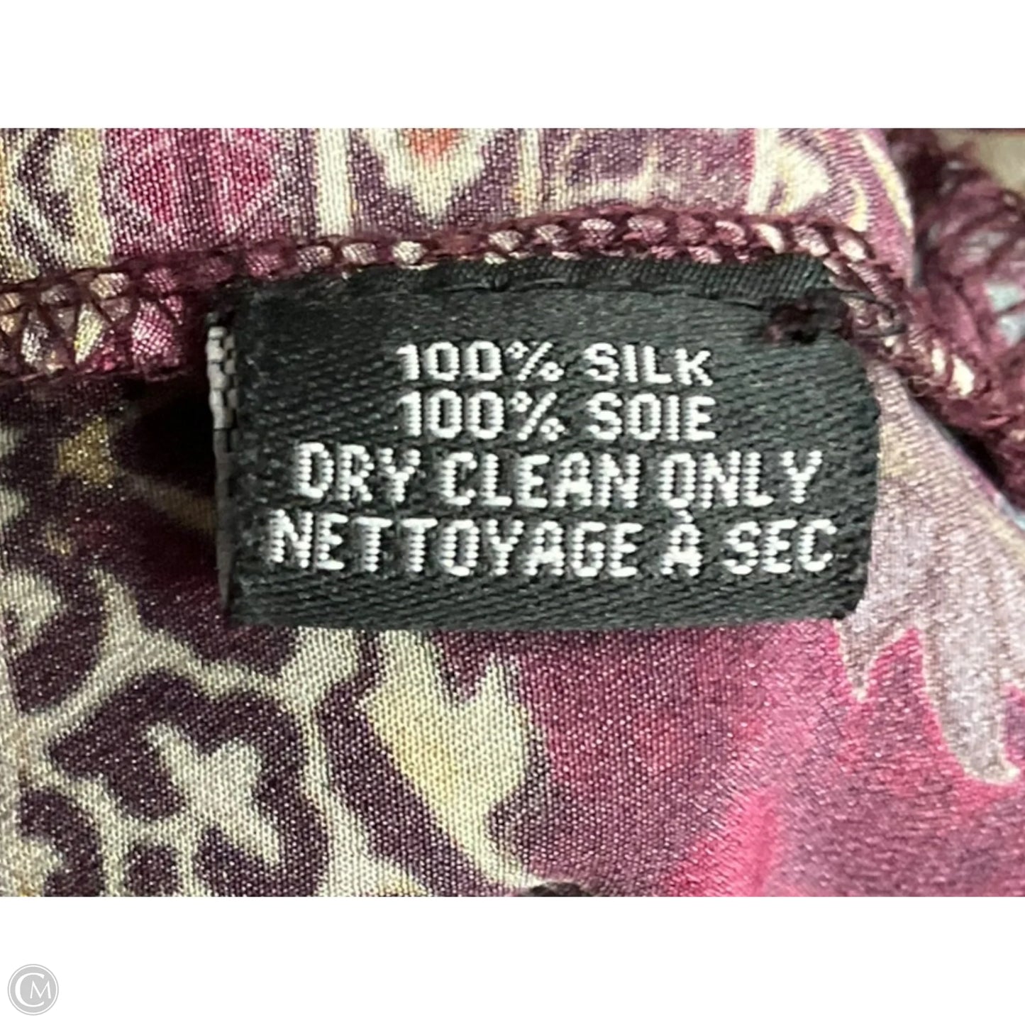 Tunic 3/4 Sleeve By Tolani In Floral Print, Size: Xs