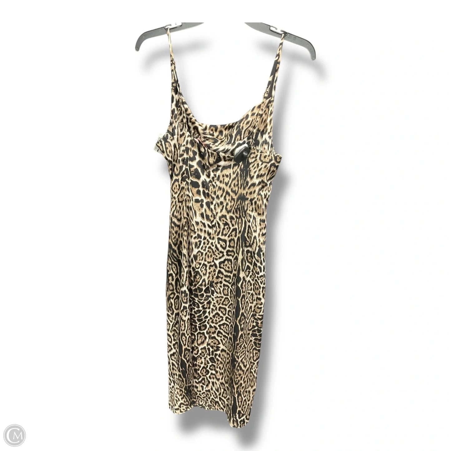 Dress Casual Midi By Clothes Mentor In Animal Print, Size: M