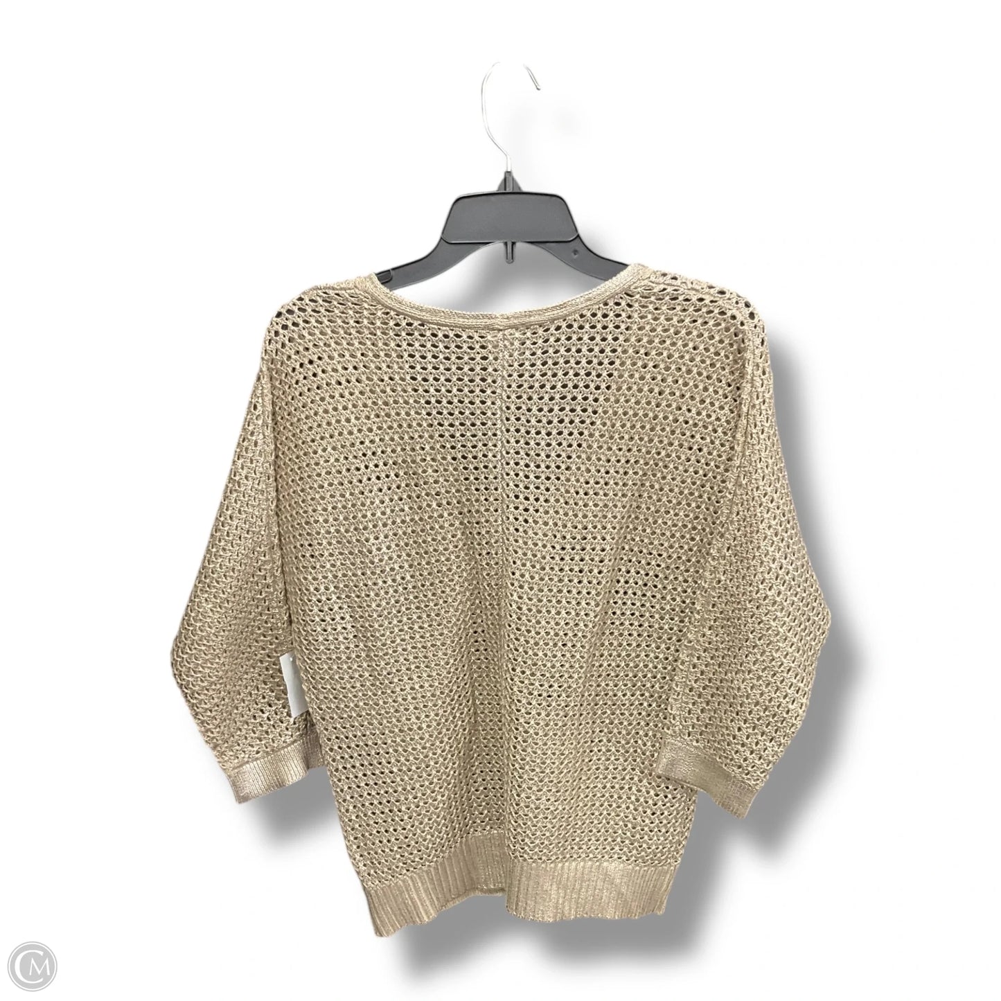 Top Long Sleeve By Chicos In Gold, Size: 0
