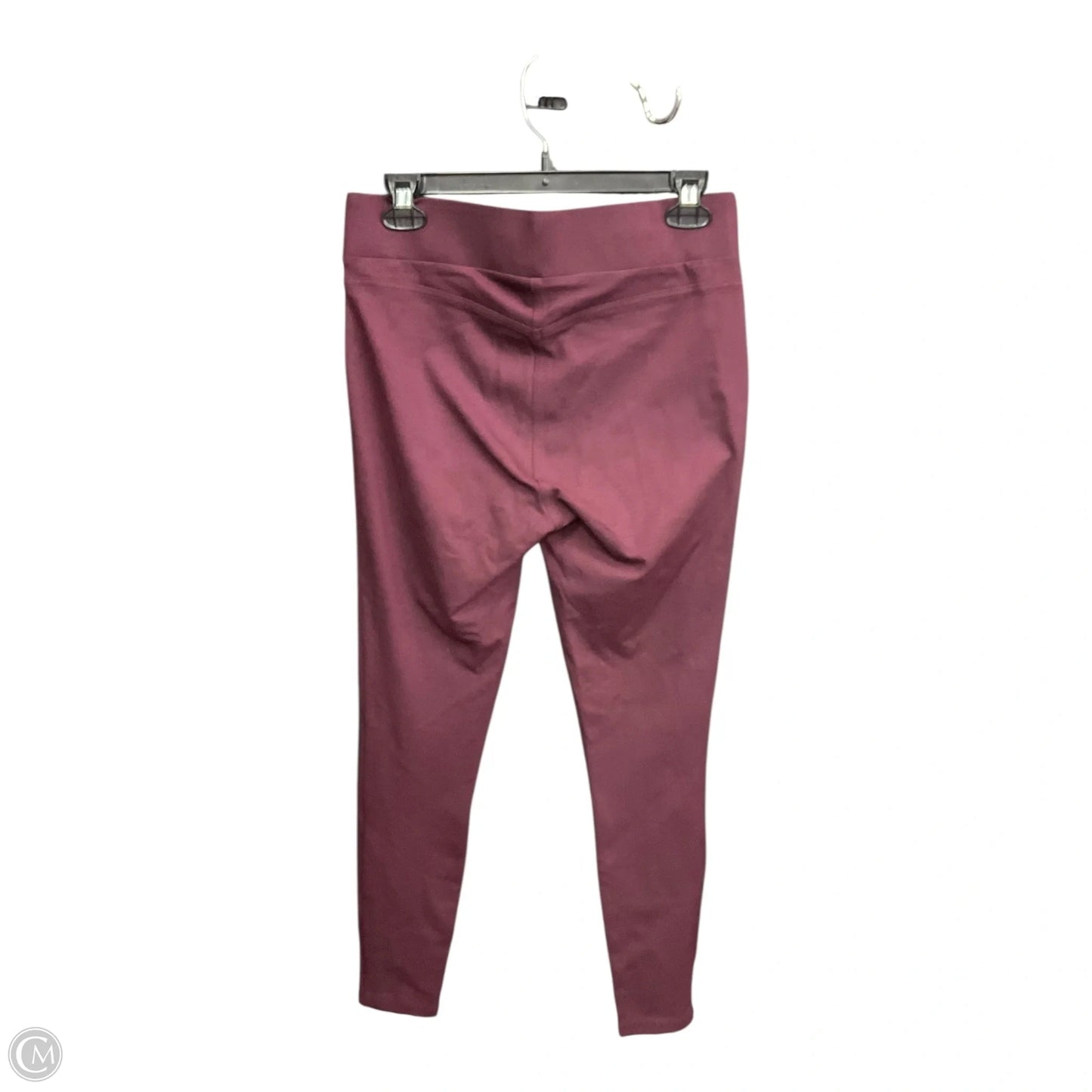 Pants Leggings By Loft In Maroon, Size: M