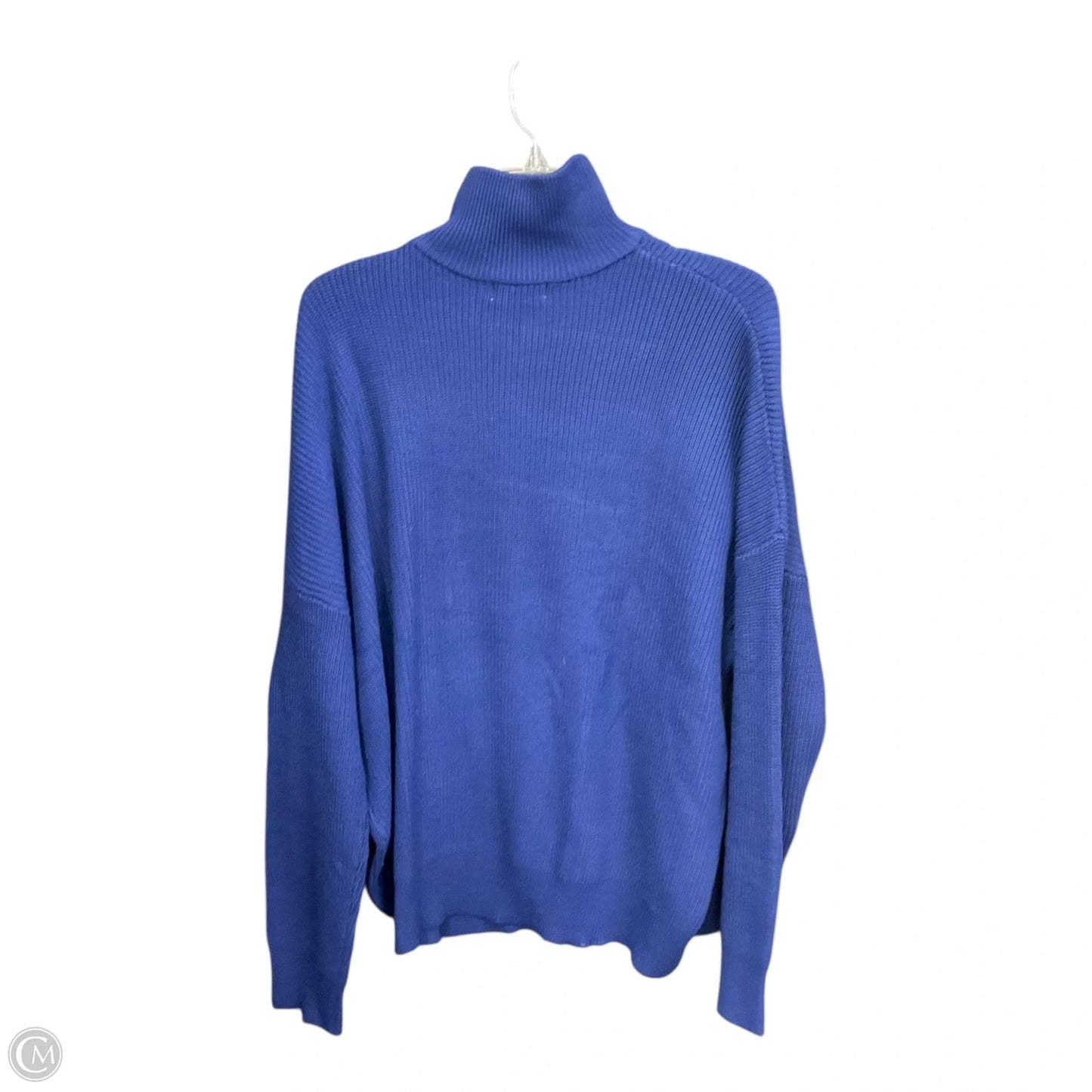 Sweater By Chicsoul In Blue, Size: 2x