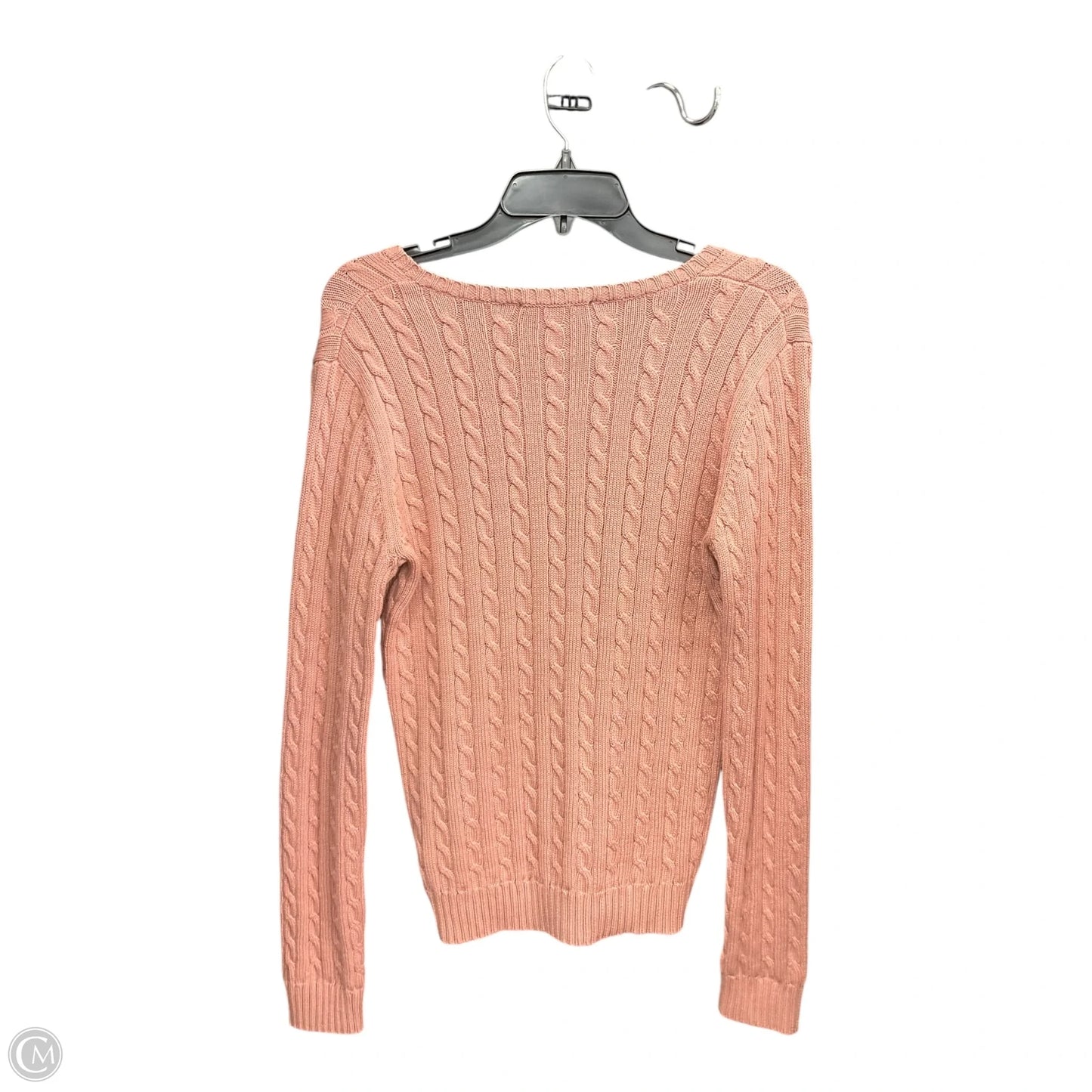 Sweater By Lauren By Ralph Lauren In Pink, Size: S