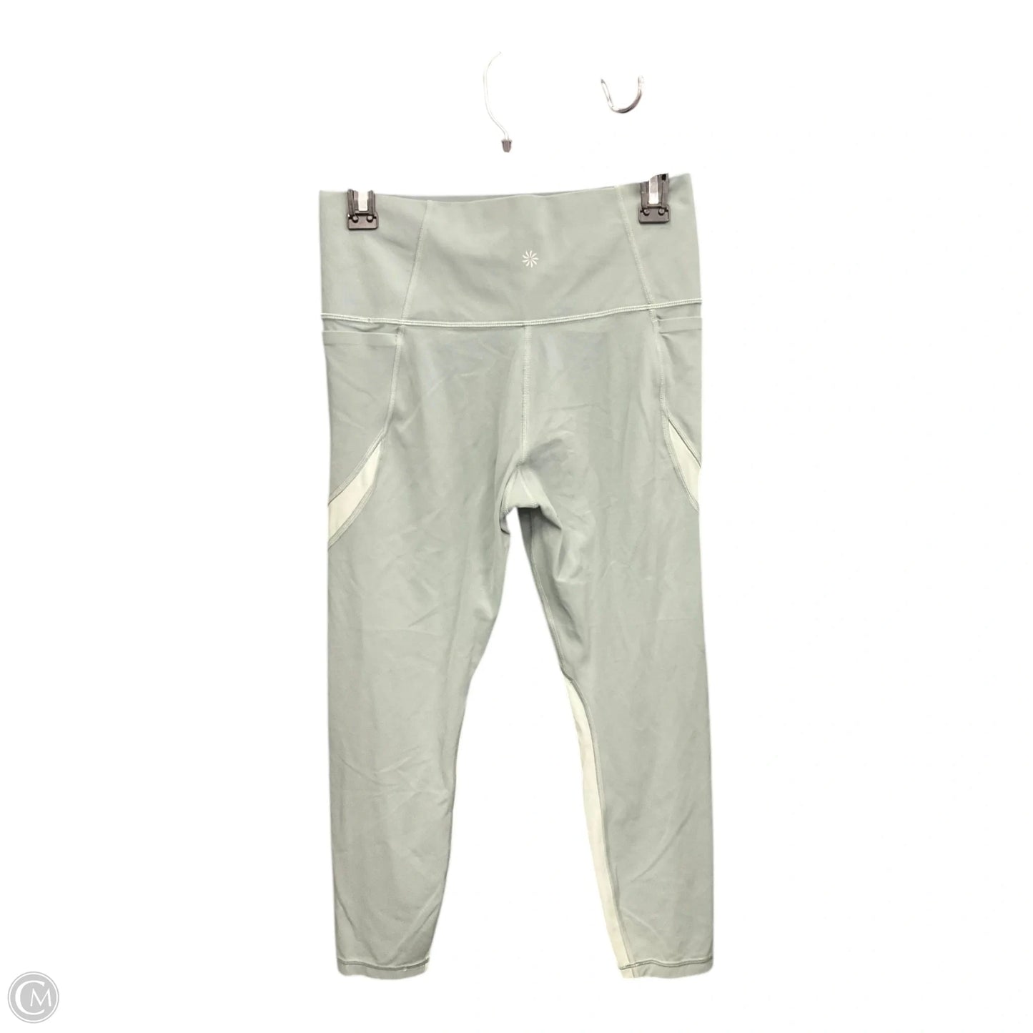 Athletic Leggings By Athleta In Green, Size: M