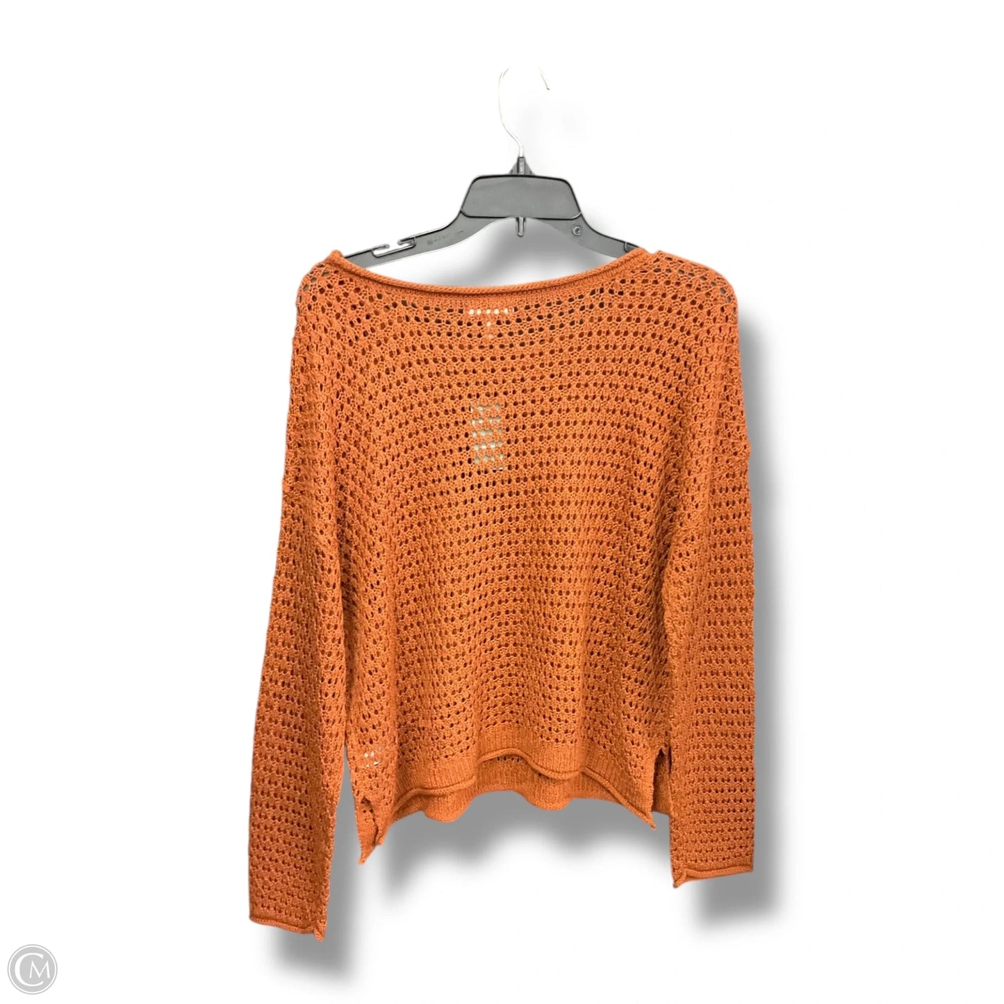 Top Long Sleeve By Maurices In Brown, Size: L