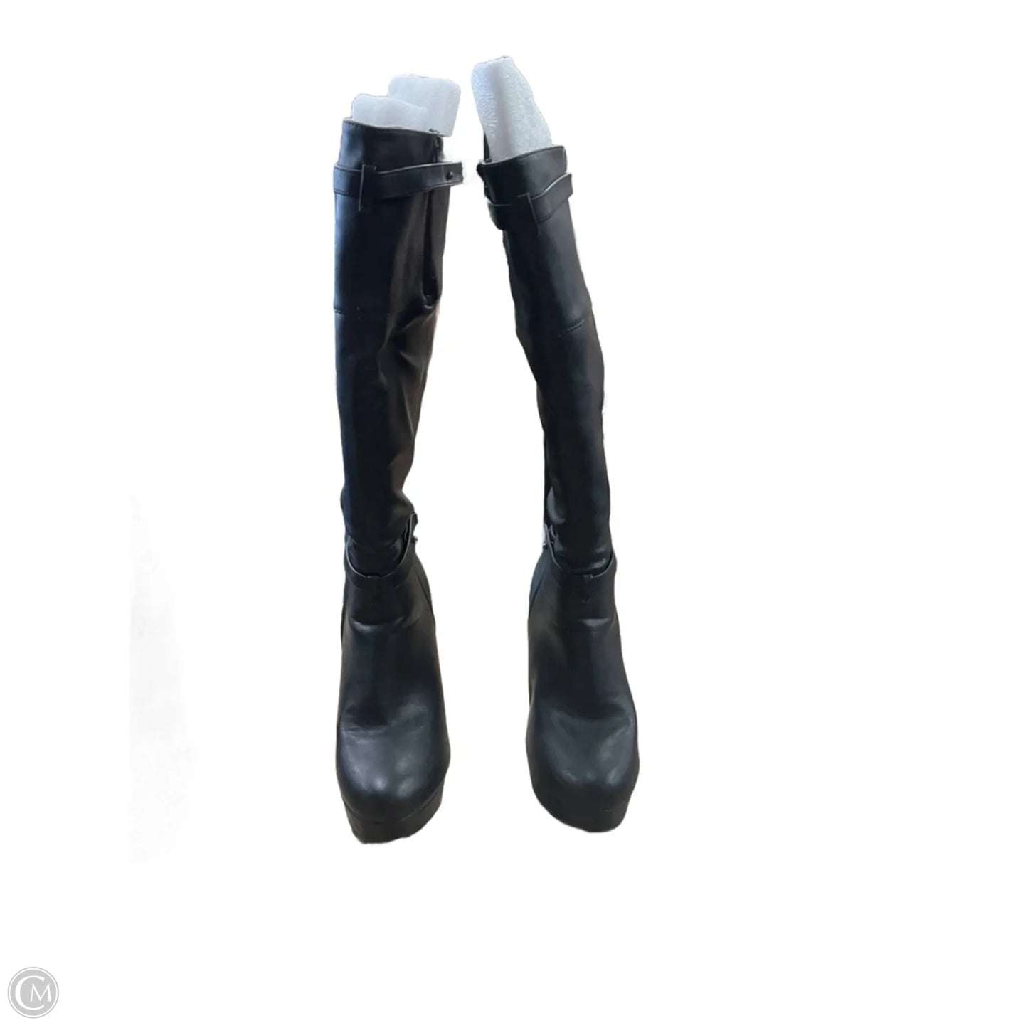 Boots Knee Heels By Madden Girl In Black, Size: 8