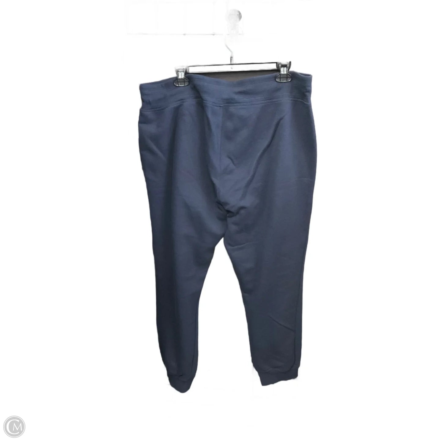 Athletic Sweatshirt Hoodie By Tommy Hilfiger In Navy, Size: 1x