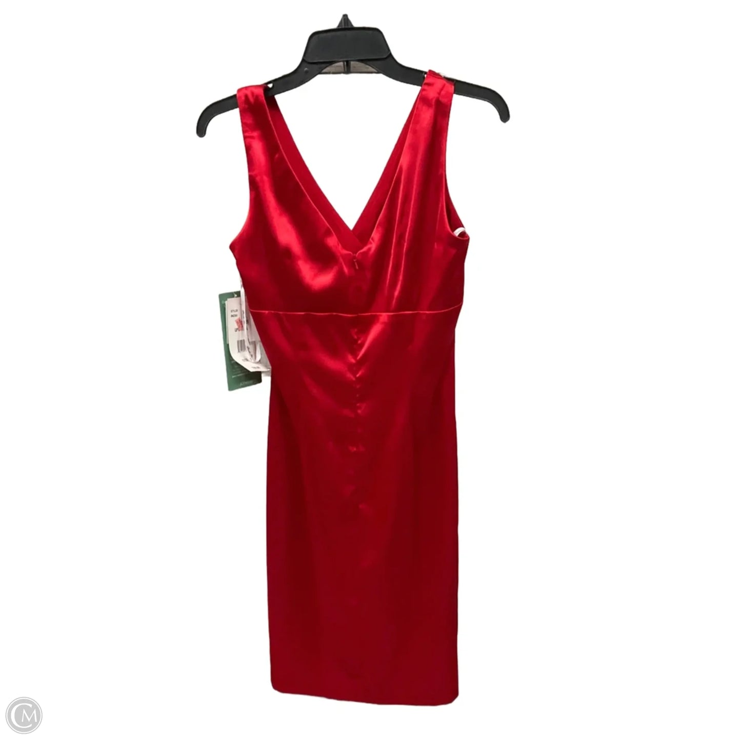 Dress Party Midi By Clothes Mentor In Red, Size: 10