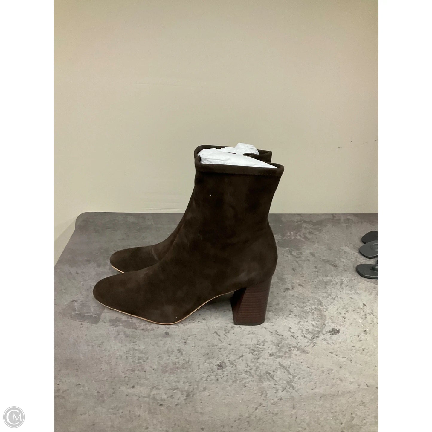 Boots Ankle Heels By Loeffler Randall In Brown, Size: 10