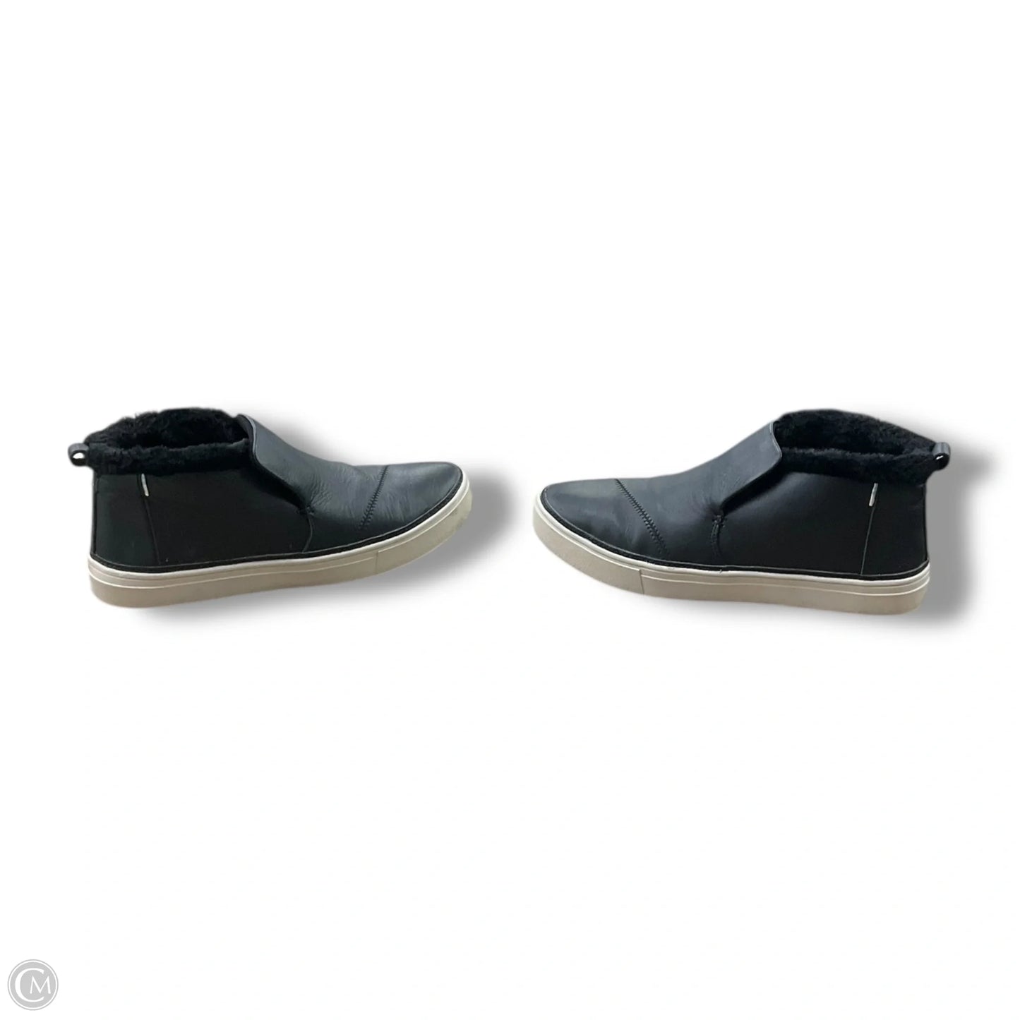 Shoes Sneakers By Toms In Black & White, Size: 9