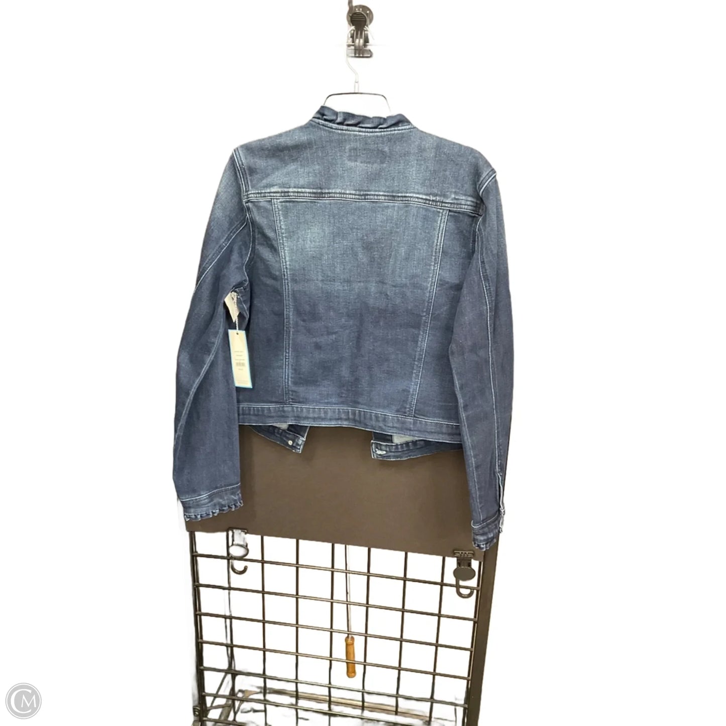 Jacket Denim By Draper James In Blue Denim, Size: Xl