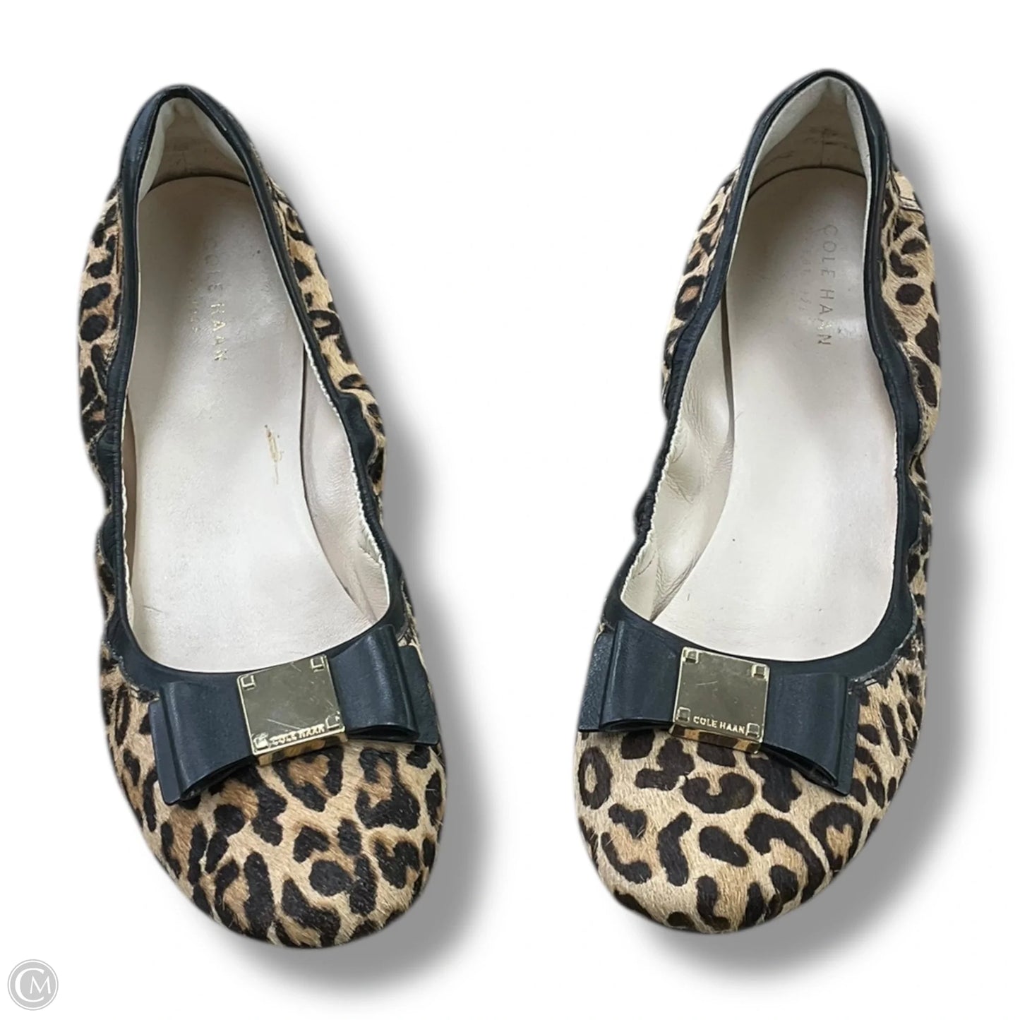 Shoes Flats By Cole-haan In Animal Print, Size: 9.5