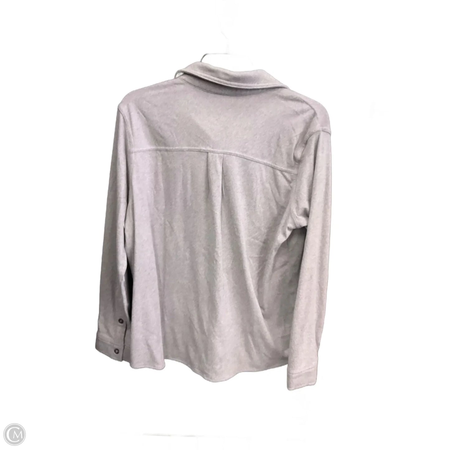 Blouse Long Sleeve By 32 Degrees In Purple, Size: L