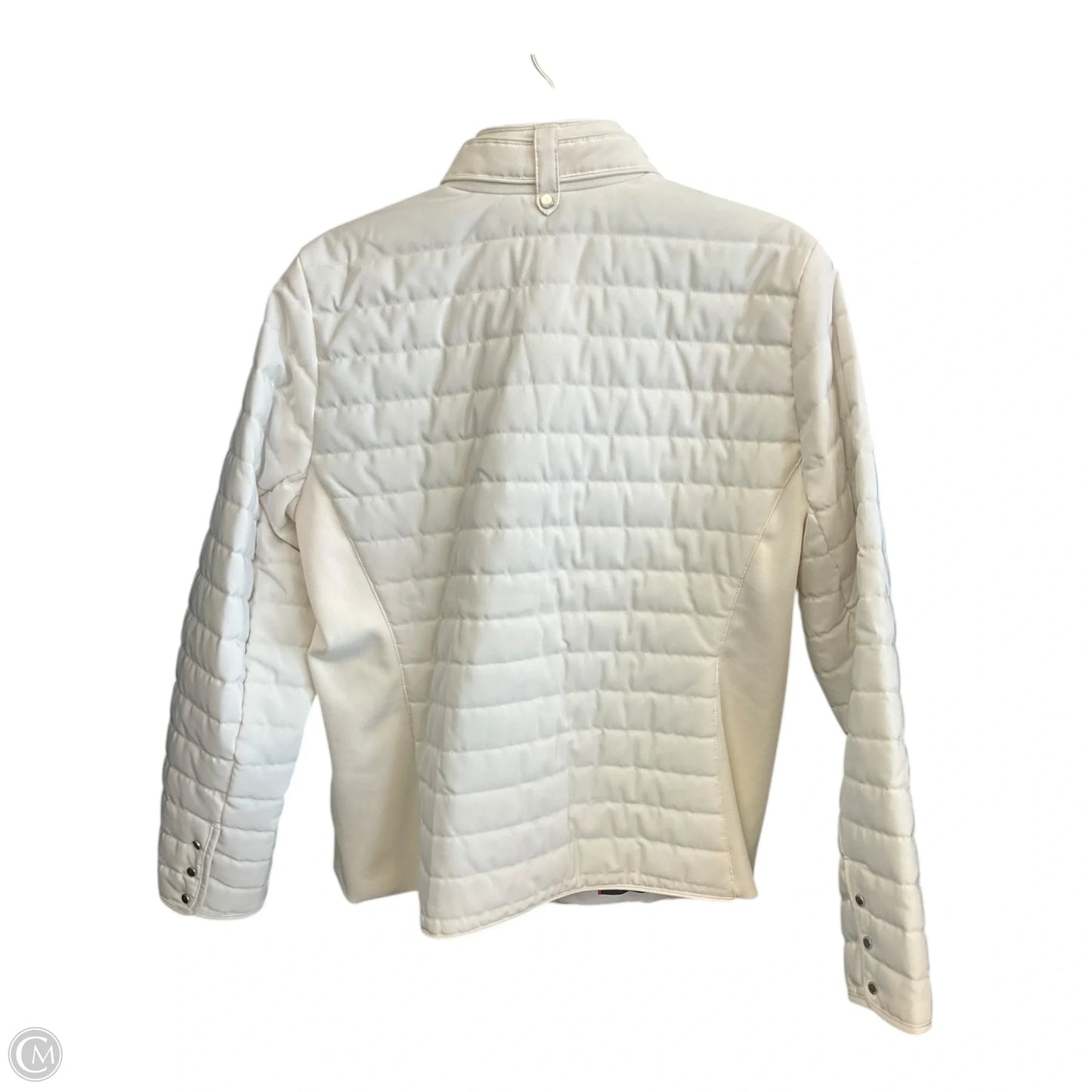 Coat Puffer & Quilted By Tommy Hilfiger In White, Size: L