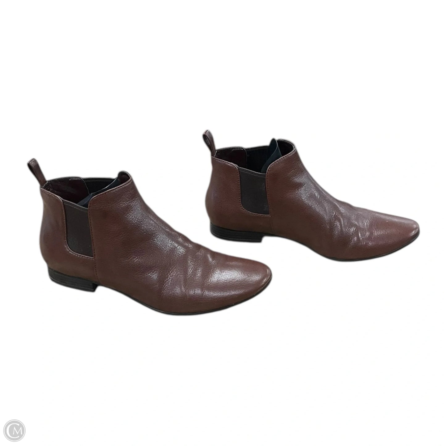 Boots Ankle Heels By Cole-haan In Brown, Size: 7.5