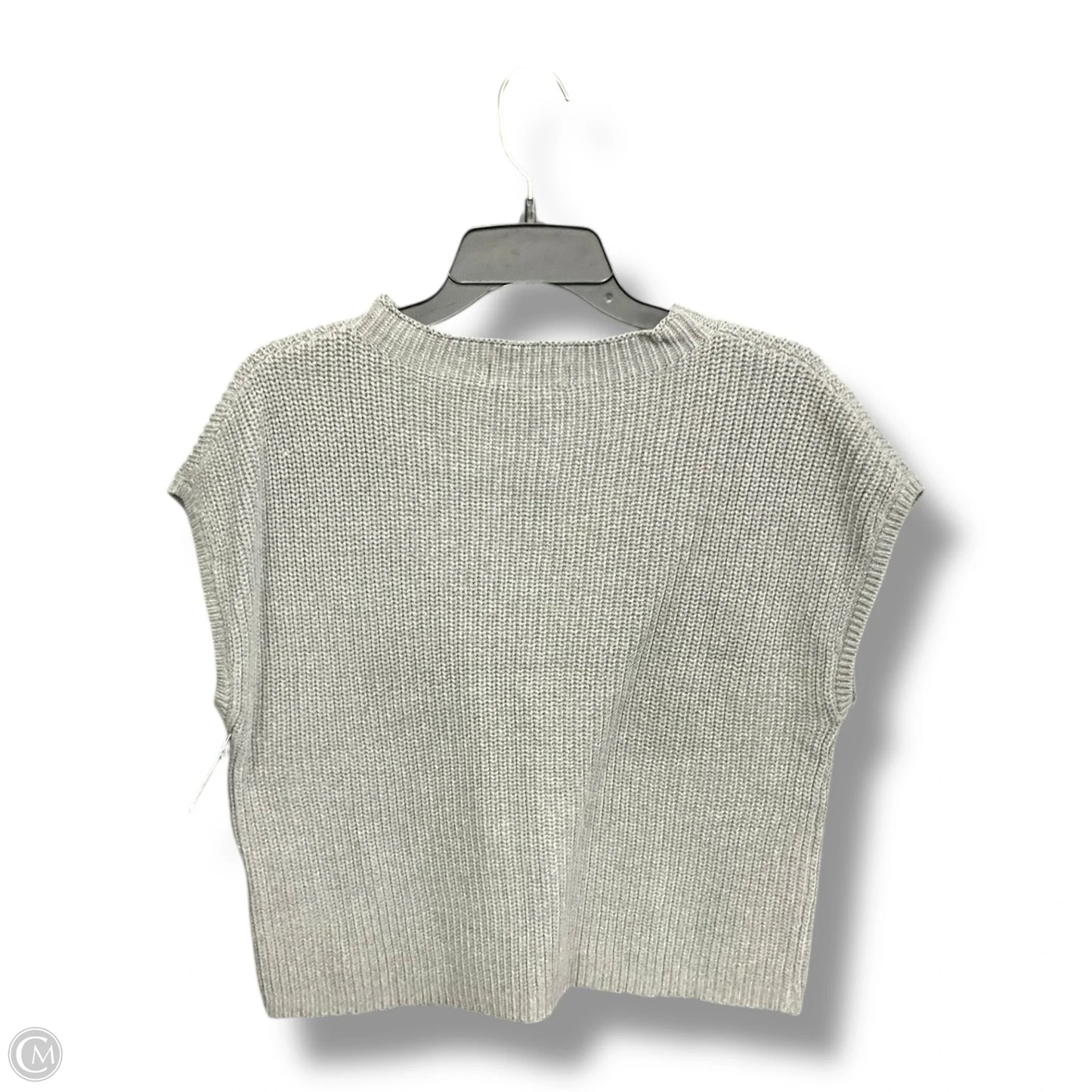 Sweater Short Sleeve By Lillusory In Grey, Size: M