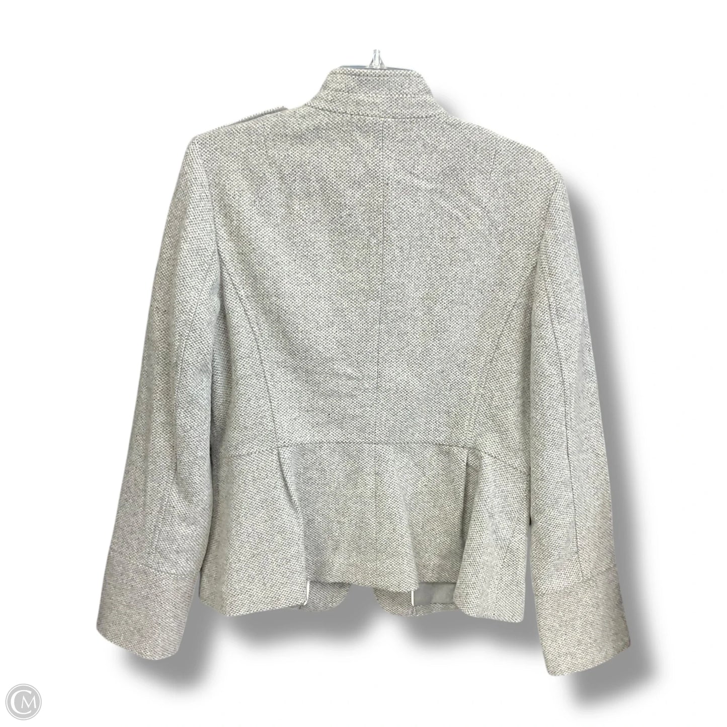 Blazer By Banana Republic In Grey, Size: 10