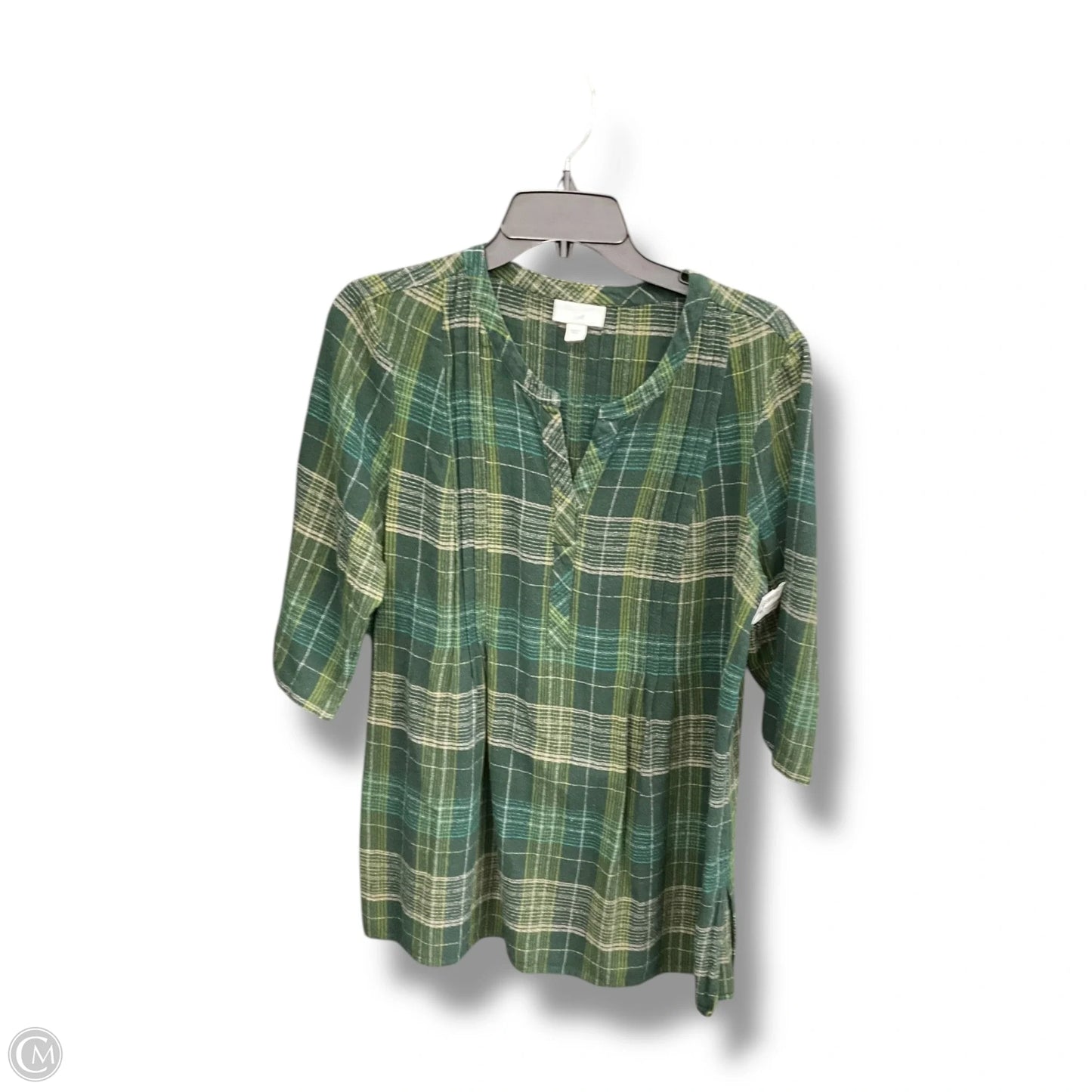 Top 3/4 Sleeve By J. Jill In Multi-colored, Size: S