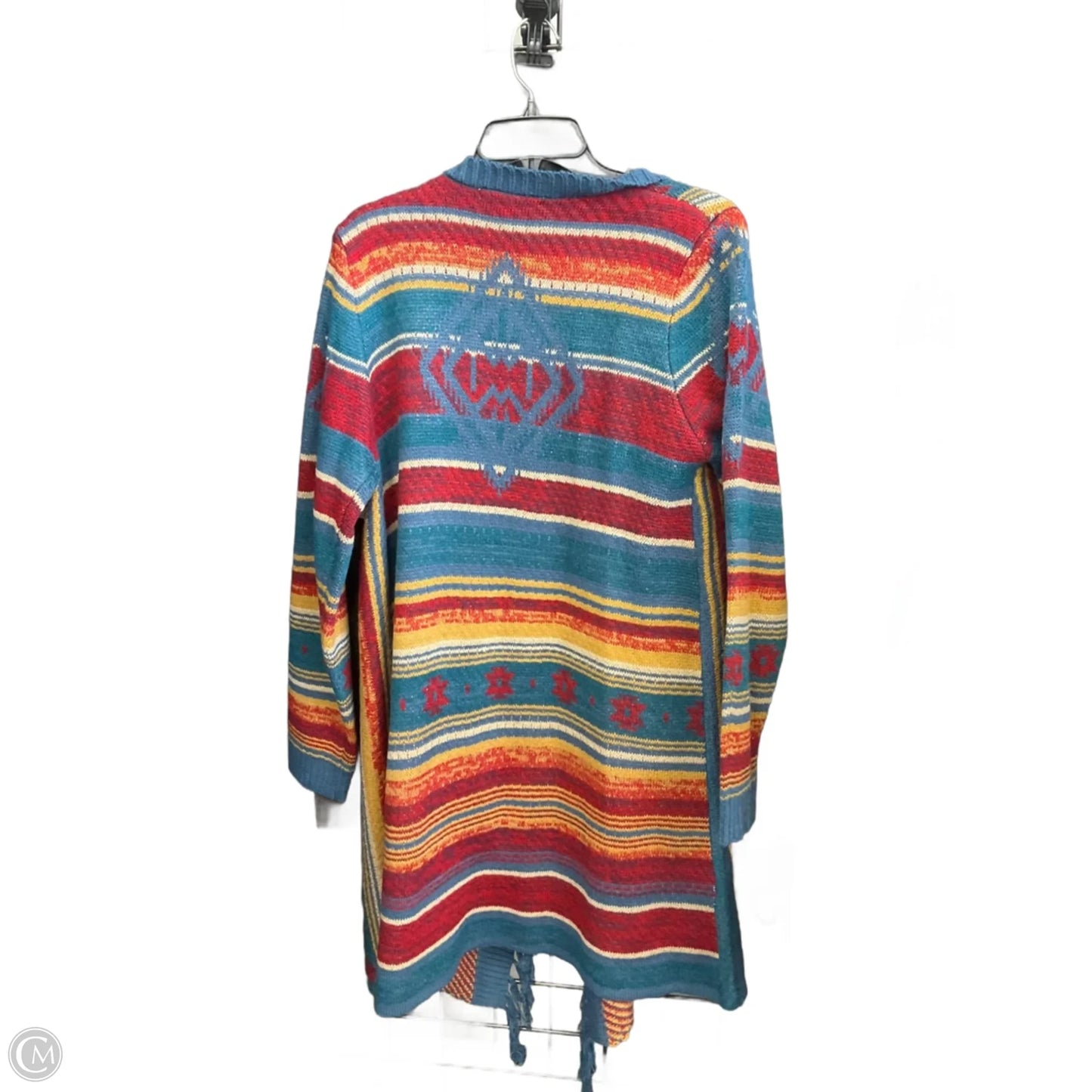 Cardigan By Clothes Mentor In Multi-colored, Size: L
