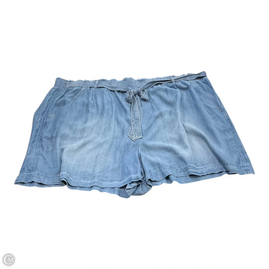 Shorts By Knox Rose In Blue, Size: 4x