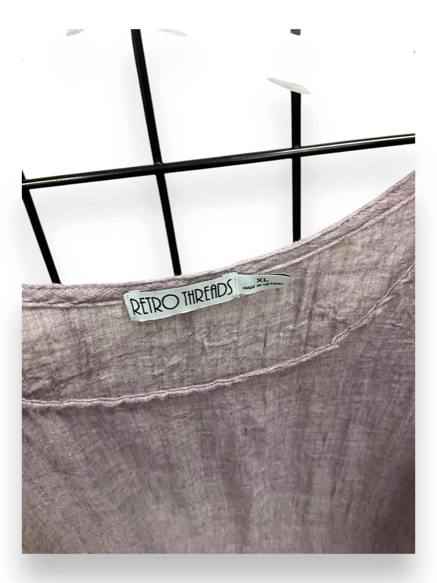 Top Long Sleeve By Clothes Mentor In Purple, Size: Xl