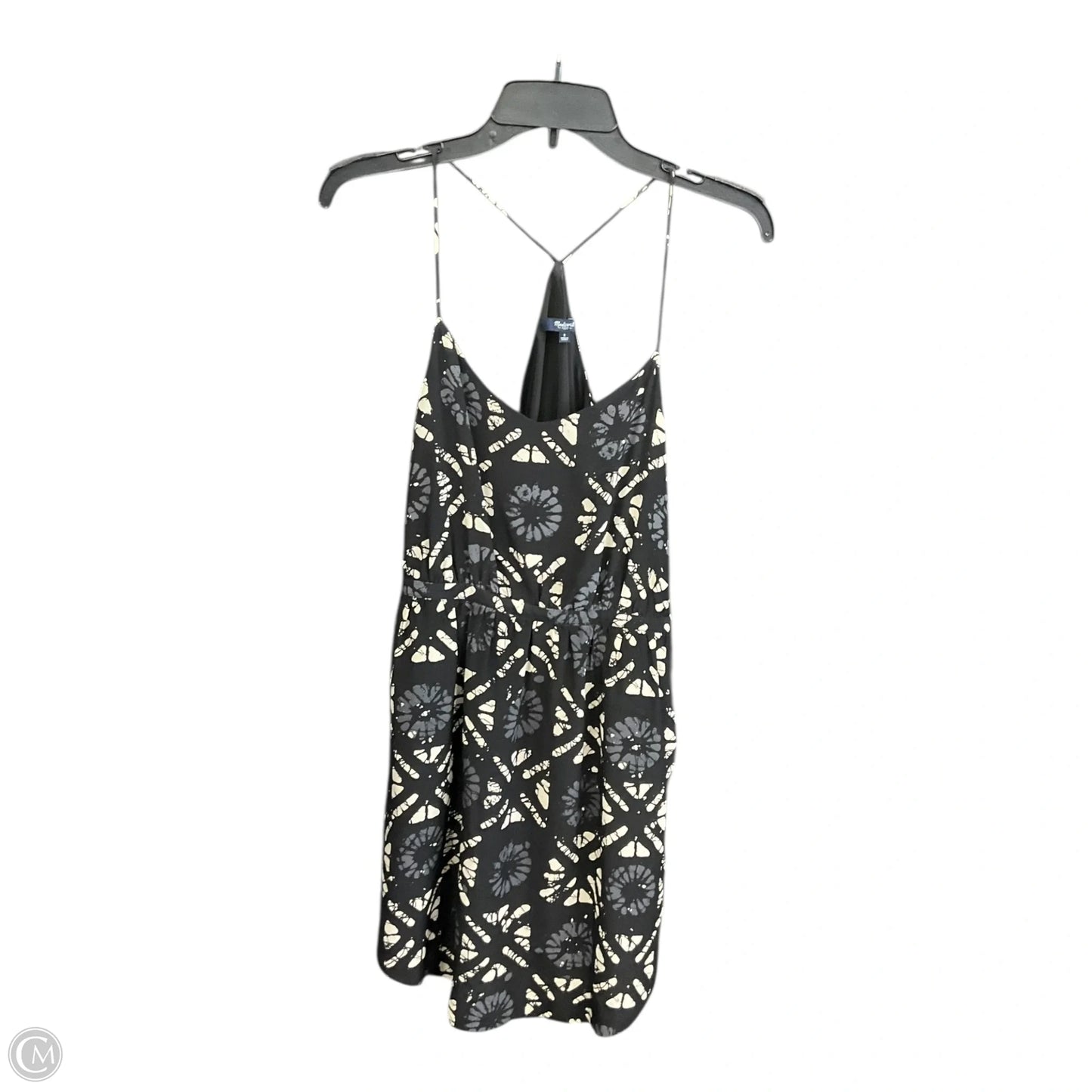 Dress Casual Short By Madewell In Black & Cream, Size: Xs