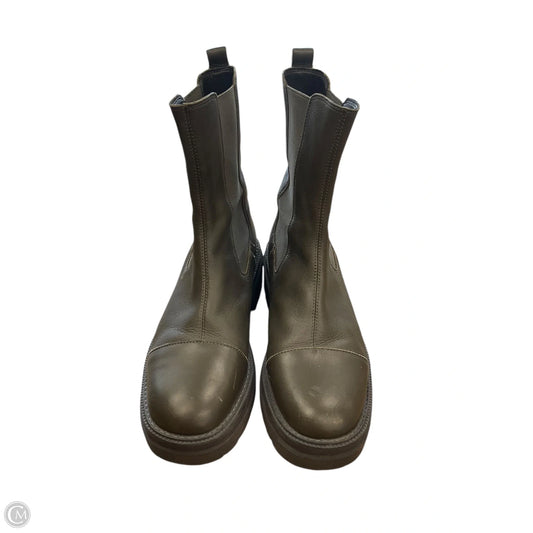 Boots Combat By Sam Edelman In Green, Size: 8.5