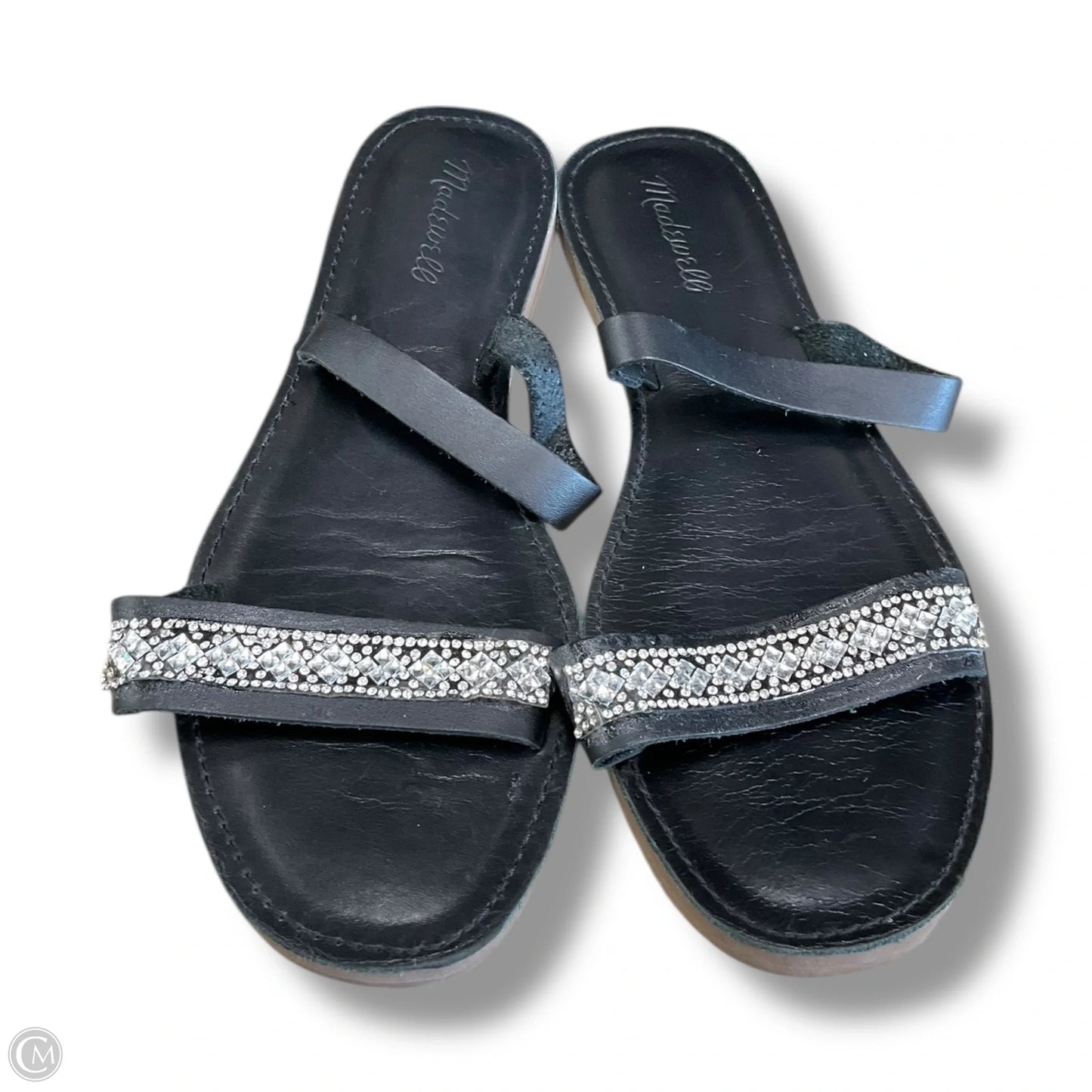Sandals Flats By Madewell In Black, Size: 9.5