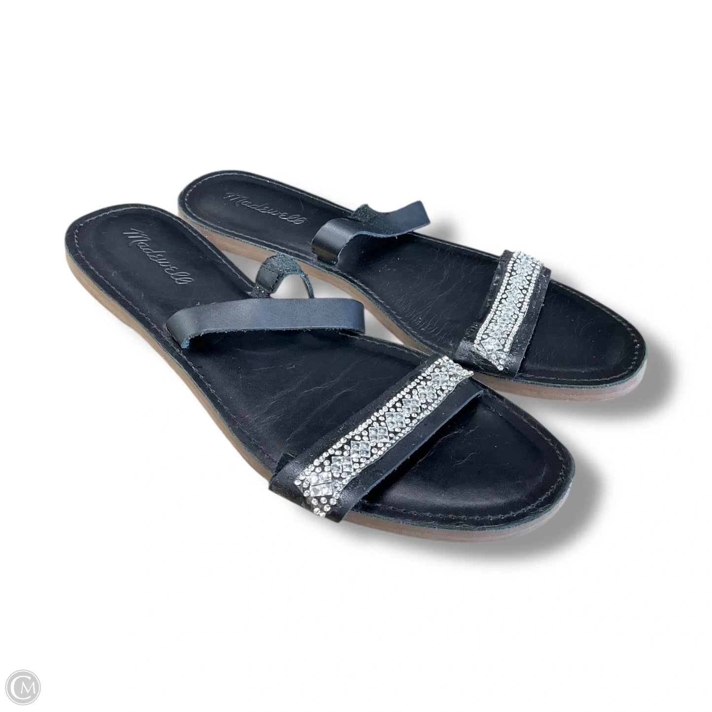 Sandals Flats By Madewell In Black, Size: 9.5