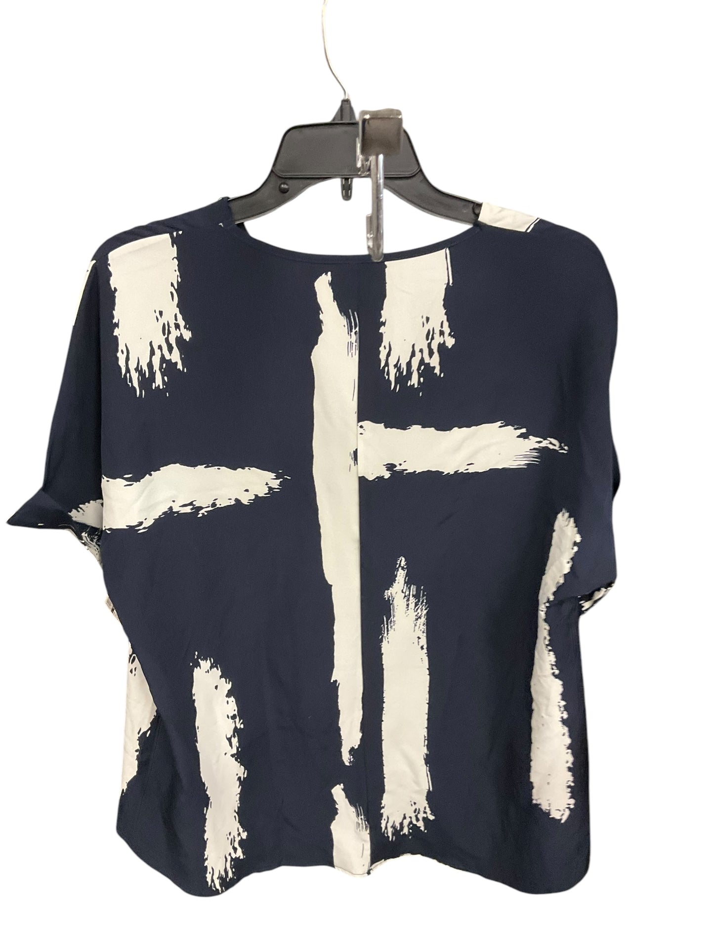 Top Short Sleeve By Clothes Mentor In Navy, Size: Xl