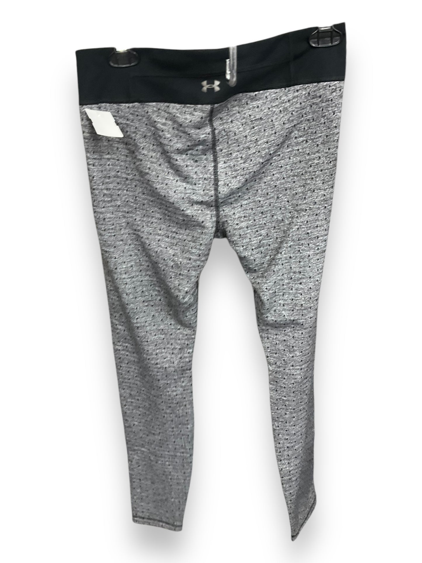 Athletic Leggings By Under Armour In Grey, Size: S