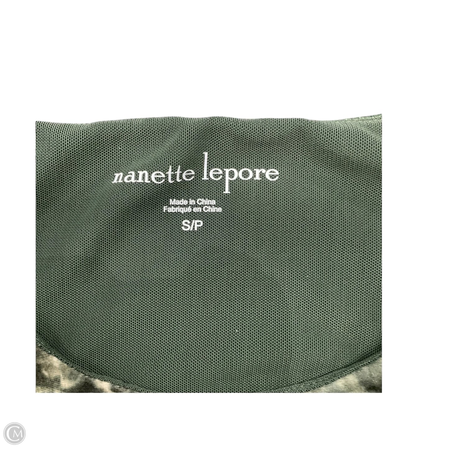 Athletic Bra By Nanette By Nanette Lepore In Green, Size: S