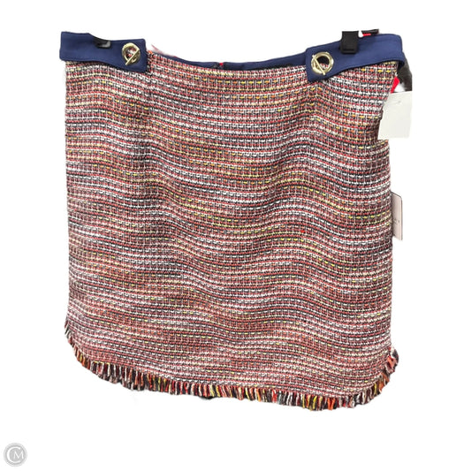 Skirt Mini & Short By Laundry In Blue & Red & White, Size: 10