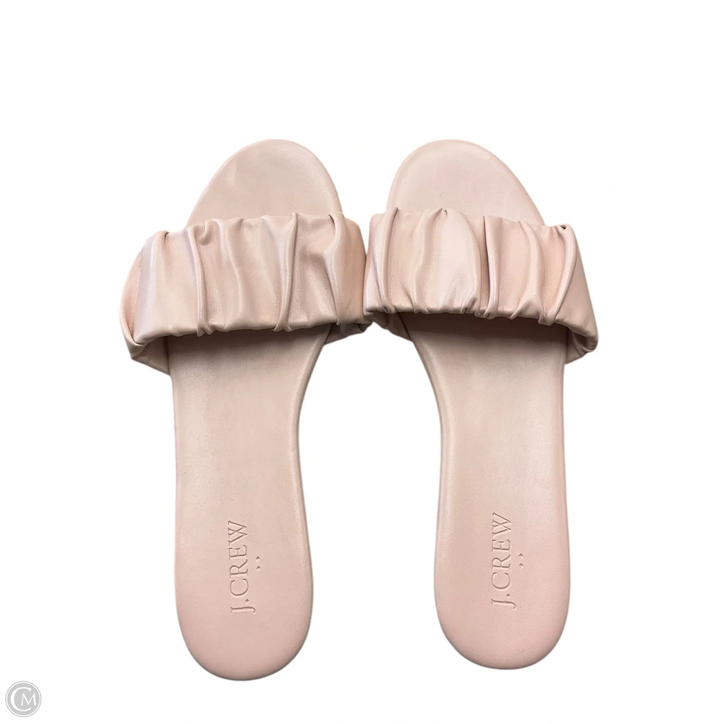 Sandals Flats By J. Crew In Peach, Size: 9