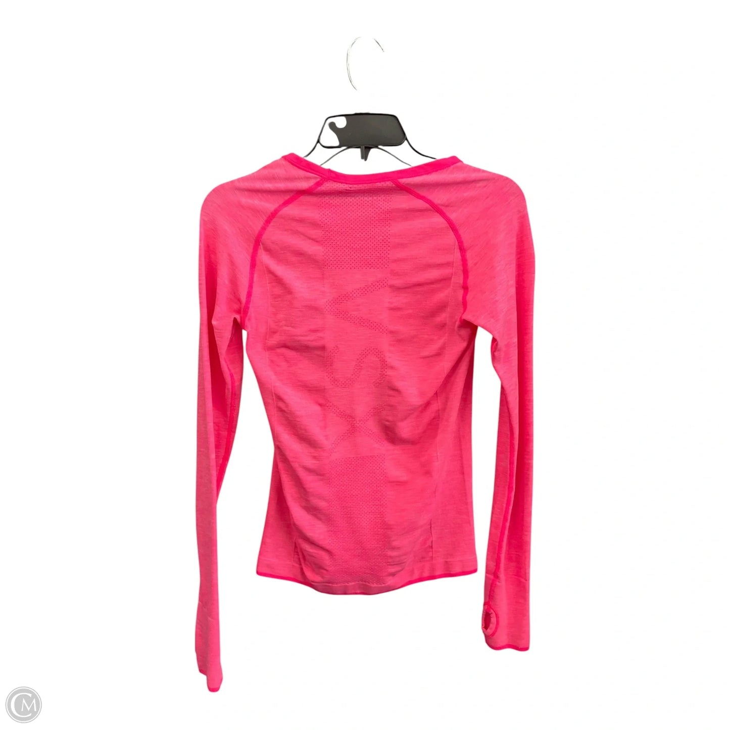 Athletic Top Long Sleeve Crewneck By Victorias Secret In Pink, Size: S