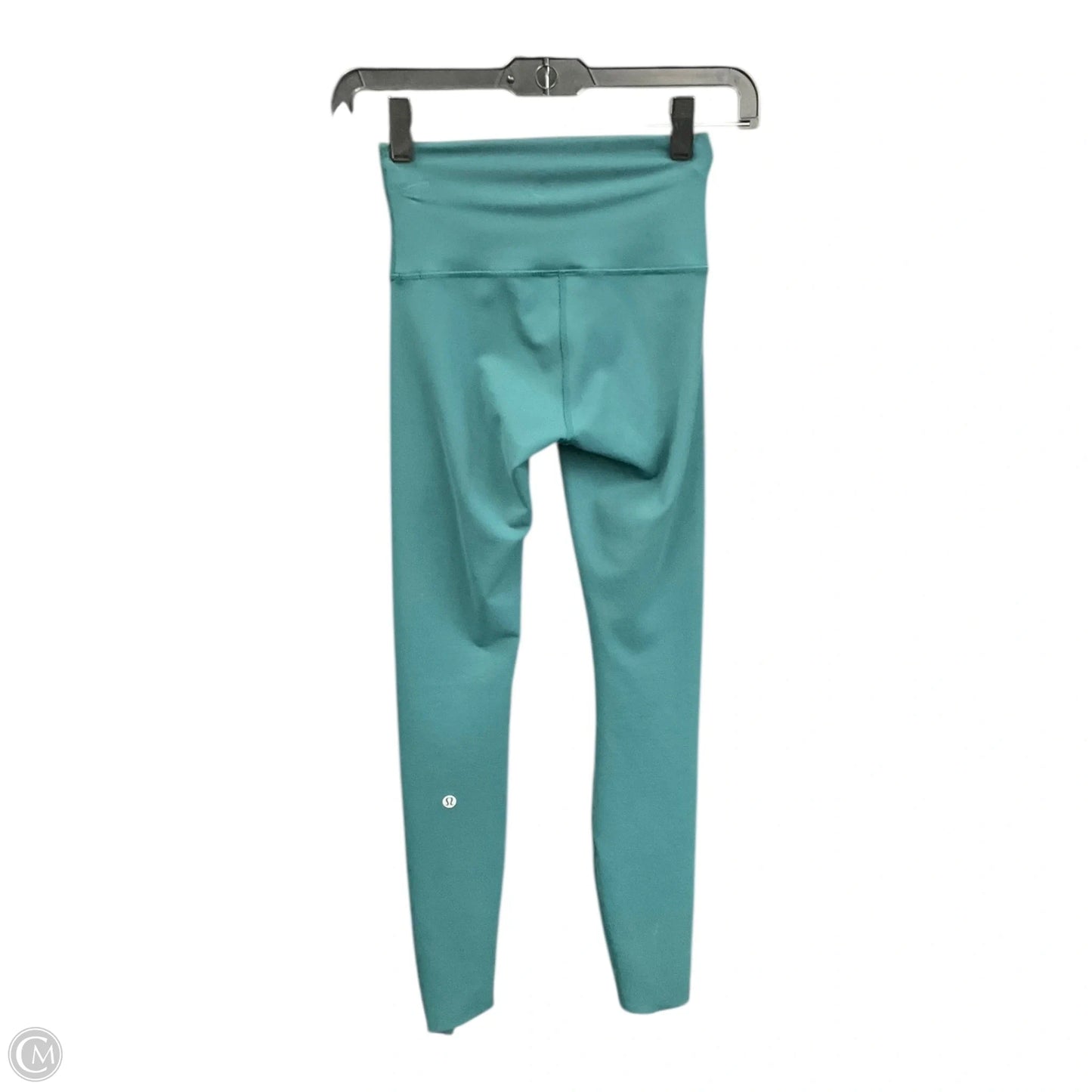 Athletic Leggings By Lululemon In Teal, Size: 2