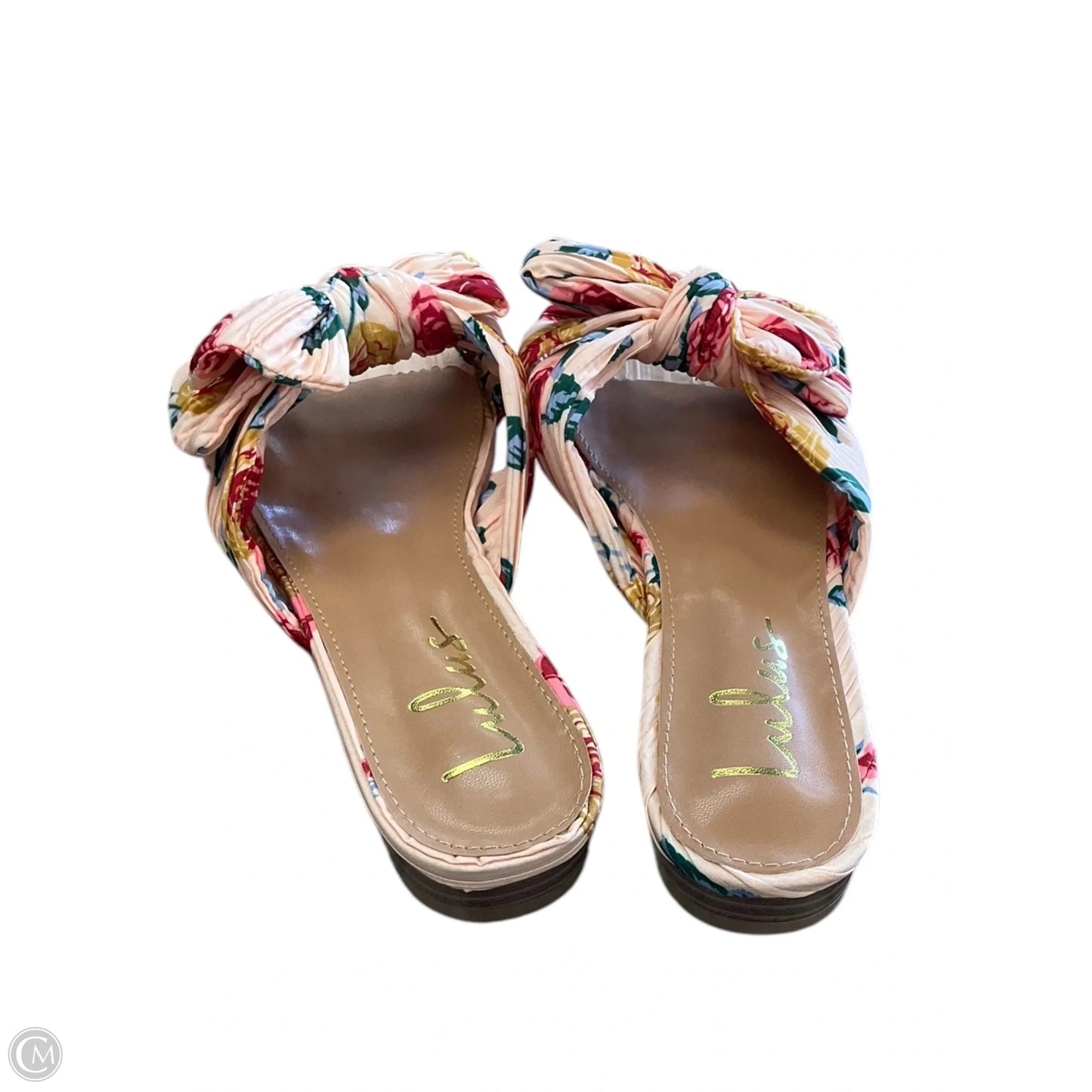 Sandals Flats By Lulus In Multi-colored, Size: 8.5