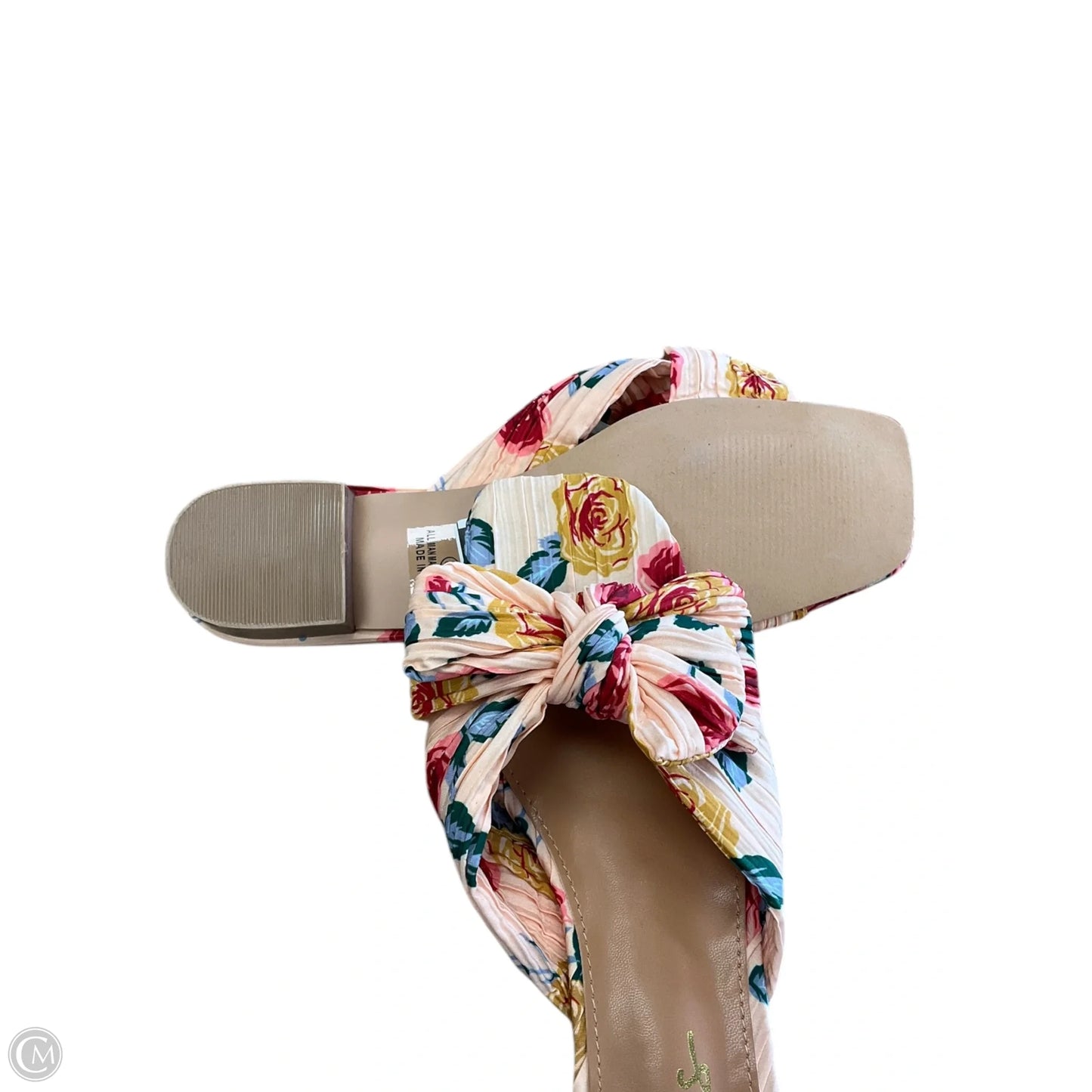 Sandals Flats By Lulus In Multi-colored, Size: 8.5