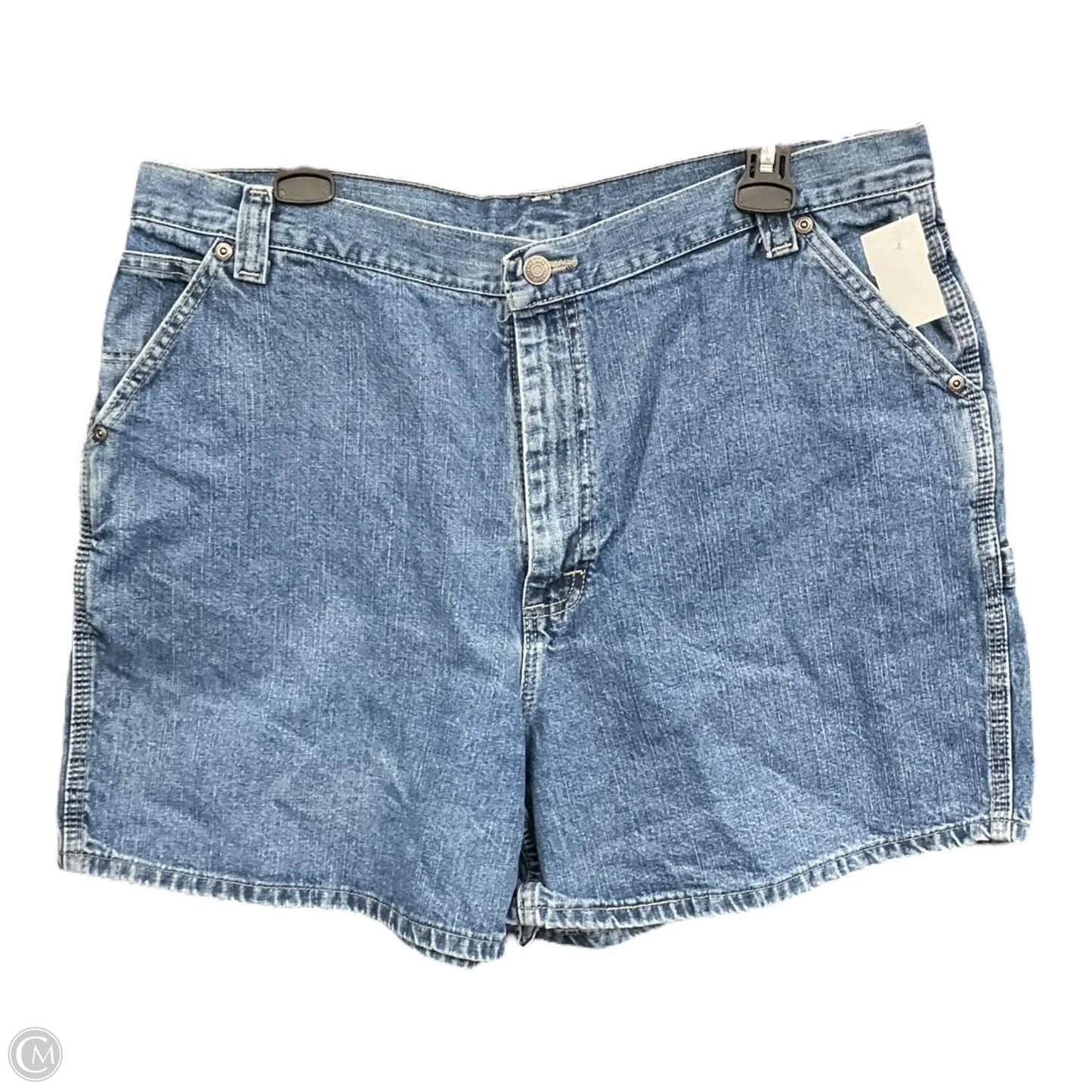 Shorts By Clothes Mentor In Blue Denim, Size: 18