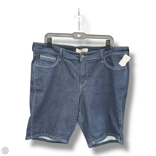 Shorts By Levis In Blue Denim, Size: 20