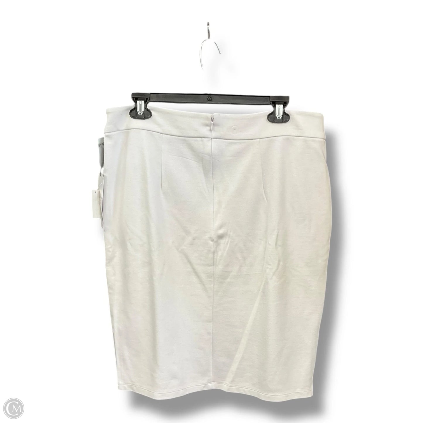 Skirt Midi By Liz Claiborne In White, Size: 10