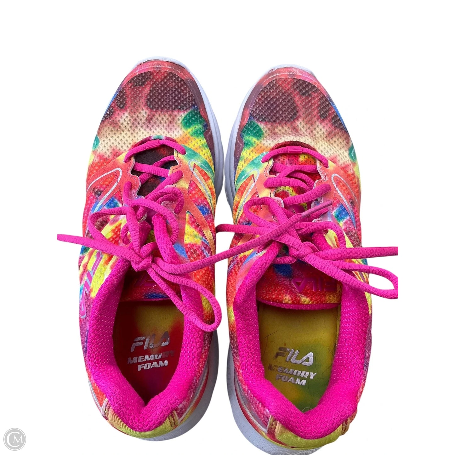 Shoes Sneakers By Fila In Multi-colored, Size: 10