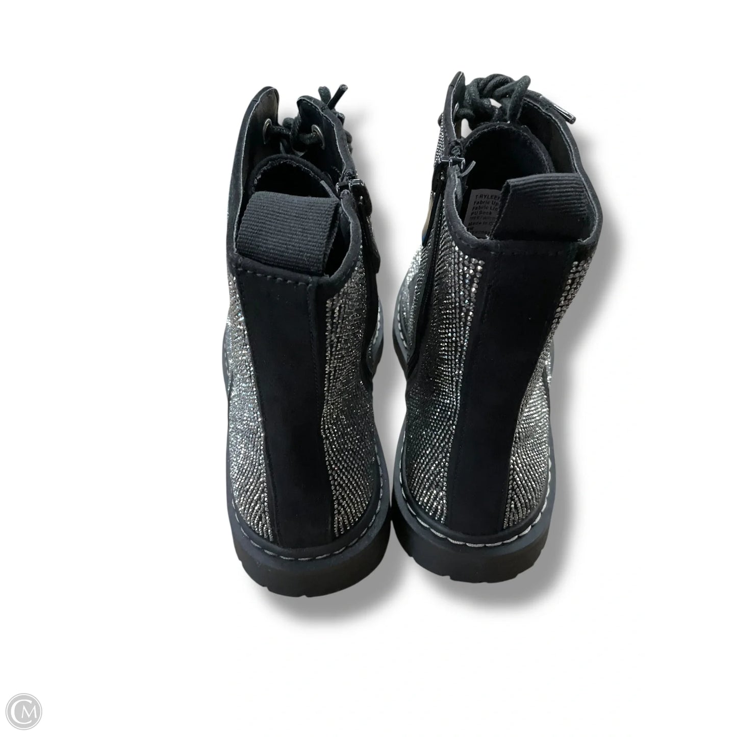 Boots Combat By Torrid In Black & Silver, Size: 8