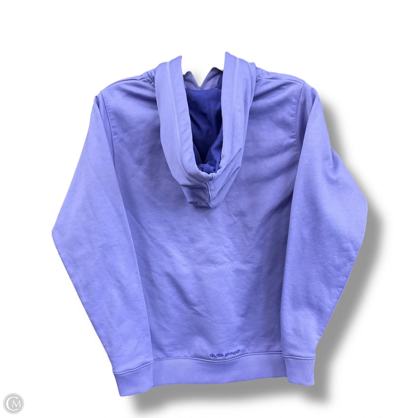 Athletic Sweatshirt Hoodie By Under Armour In Purple, Size: S